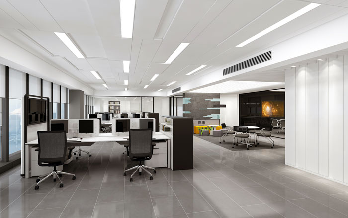 面積辦公室這樣裝修，空間能變大2倍